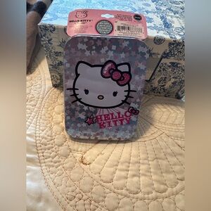 Hello Kitty Pink and Gray Case with necklace